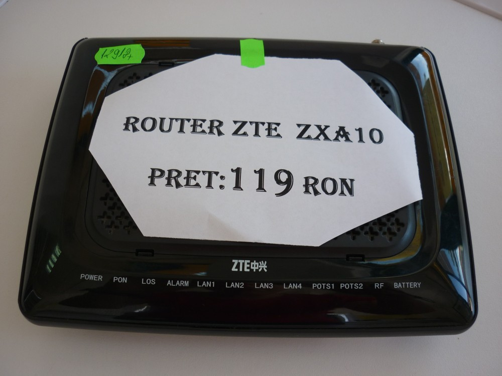 ROUTER ZTE ZXA10 F625A (LEF) | arhiva Okazii.ro