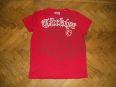 Tricou casual bumbac Turcia Turkey foto