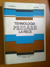 TEHNOLOGIA PRESARII LA RECE - M. TEODORESCU, GH. ZGURA (1980) foto