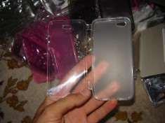 20. Huse protectie iPhone 5 din silicon fata si spate, cea mai buna protectie pentru iPhone 5 + folie cadou foto