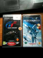 JOCURI PSP . GRAN TURISMO / ACE COMBAT X foto