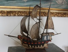 Veche corabie spaniola foto