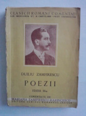 Poezii - Duiliu Zamfirescu *1942 foto