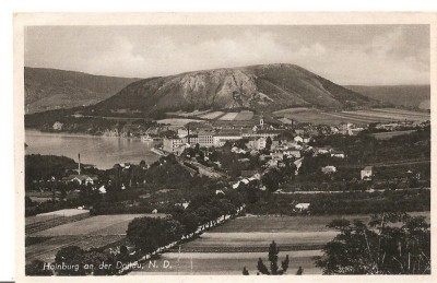 CPI (B2586) AUSTRIA. HAINBURG AN DER DONAU, NECIRCULATA , DATATA 1942, FOTO: FRANZ MORTL foto