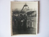 REDUCERE 60%! FOTOGRAFIE CU LEGIONARI LANGA TROITA DIN TABARA DE LA BREAZA 1936