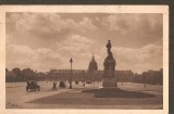 CPI (B2573) FRANTA. ESPLANADA INVALIZILOR SI STATUIA GENERALULUI GALLIENI, EDITURA MONA, CIRCULATA, 1932, STAMPILE, TIMBRU, L&#039;ESPLANADE DES INVALIDES