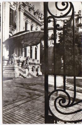 RPR,CP circulata 1975 Bucuresti,Muzeul,casa memoriala Enescu foto