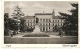 CPI (B2600) UNGARIA. SZEGED. ZENTRALGEBAUDE DER UNIVERSITAT, UNIVERSITATEA, CIRCULATA 1942, STAMPILA, TIMBRU, Europa, Fotografie