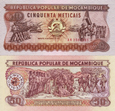 MOZAMBIC 50 meticais 1986 UNC!!! foto