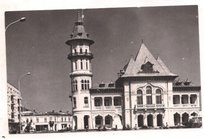 carte postala(ilustrata)-BUZAU-Sfatul popular foto