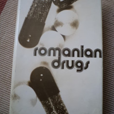 Romanian drugs human and veterinary use BUCHAREST 1980 RSR in limba engleza