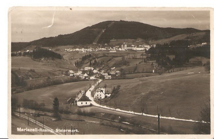 CPI (B2618) AUSTRIA. MARIAZELL-RASING, STEIERMARK, EDITURA P. LEDERMANN, CIRCULATA 1929, STAMPILA, TIMBRU