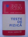 Eduard-Victor Gugui - Teste de fizica, 1980, Albatros