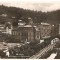 CPI (B2602) KARLSBAD, SCHILDPARK MIT STADTTHEATER, EDITURA L. W. K. NACHDRUCK VERBOTEN, CIRCULATA 1929, STAMPILE, TIMBRU