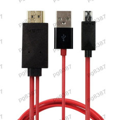 Cablu MHL micro USB-HDMI-129672 foto