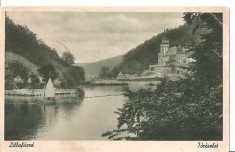CPI (B2605) UNGARIA. LILLAFURED, HOTEL PALOTA, HOTEL PALACE, ,EDITURA MARTONJENO FELVETELE, CIRCULATA 1933, STAMPILE, TIMBRU