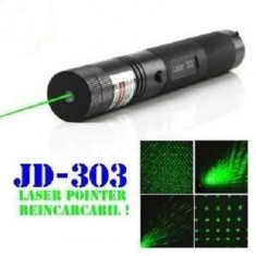 LASER VERDE 3000mW, REGLABIL,PUTERNIC,ACUMULATOR,TOPESTE PUNGI,SPARGE BALOANE foto