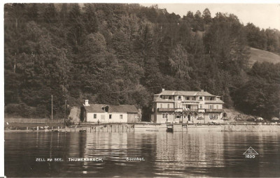 CPI (B2606) AUSTRIA. THUMERSBACH, EDITURA BRUDER LENZ, CIRCULATA 1930, STAMPILE, TIMBRU foto