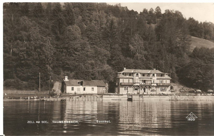 CPI (B2606) AUSTRIA. THUMERSBACH, EDITURA BRUDER LENZ, CIRCULATA 1930, STAMPILE, TIMBRU