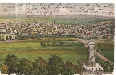 CPI (B2661) GERMANIA. APOLDA, EDITUR HELIOKOLORKARTEN VON OTTMAR ZIEHER, CIRCULATA 1925, STAMPILA foto
