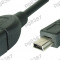 Cablu adaptor USB mama, mini USB tata, lungime 15cm-129674