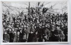 Fotografie militara originala ; Frontul din est ; Odessa , parada victoriei , 1941 foto