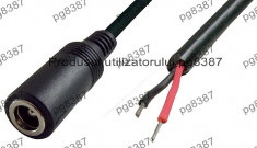 Cablu alimentare DC, 2,5x5,5x10mm, lungime 0,25m - 128254 foto