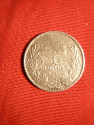 Moneda 1 Kor. 1895 Ungaria Fr.Josef ,metal - FALS foto