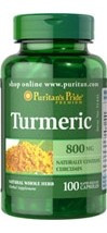 Turmeric 800 mg/capsula, 100 capsule, antiinflamator, antioxidant, antiimbatranire, tratament artrita, produs SUA, pret imbatabil ! foto