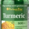 Turmeric 800 mg/capsula, 100 capsule, antiinflamator, antioxidant, antiimbatranire, tratament artrita, produs SUA, pret imbatabil !
