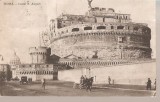 CPI (B2647) ITALIA. ROMA, CASTELUL S. ANGELO, CIRCULATA 1925, STAMPILE, Europa, Printata