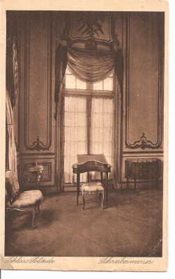 CPI (B2673) GERMANIA. STUTTGARD, SCHLOSS SOLITUDE, EDITURA VERLAGSANSTALT A. WEBER, CIRCULATA 1930, STAMPILE, TIMBRE foto