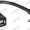 Cablu adaptor USB mama, micro USB tata-129675