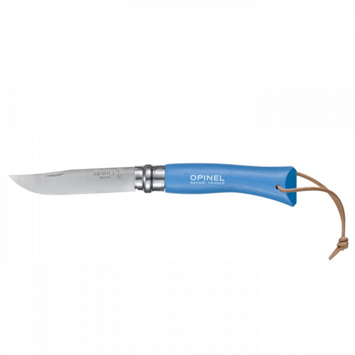 Cutit Opinel Nr7 7 Nr 07 Carpen Albastru Snur Otel Inox 001441