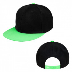 Sapca Masterdis Snapback negru/verde neon foto