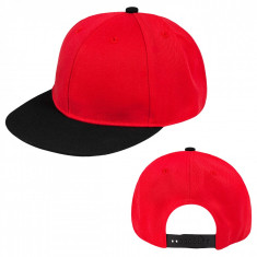 Sapca Masterdis Snapback rosu/negru foto