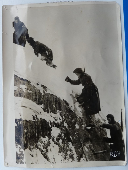 Campania din est; Soldati germani in Caucaz, 1942; foto originala a propaganda