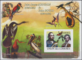 COMORE 2008 PASARI AUDUBON / MICHEL CATALOG BK 457B COTA 30 EURO, Africa de sud, Natura