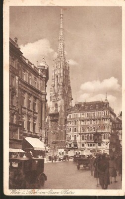 CPI (B2683) AUSTRIA. VIENA, WIEN, STOCK-IM-EISEN-PLATZ, EDITURA VERLAGSANSTALT, NECIRCULATA foto