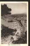 CPI (B2686) FRANTA. NICE, VUE PRISE DU CHATEAU, CIRCULATA 1938, STAMPILE, TIMBRU, Europa, Fotografie