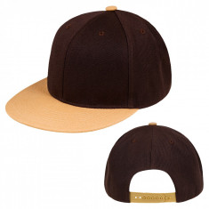 Sapca Masterdis Snapback maro/khaki foto