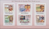 MOZAMBIC 2009 ARTA,PICTURA SEURAT / MICHEL CATALOG 3441B-3446B COTA 22 EURO, Africa de sud