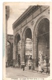 CPI (B2689) ITALIA. FLORENTA, FIRENZE - LA LOGGIA DEL PRIERI DETTA DEL LANZI, CIRCULATA 1929, STAMPILA, TIMBRU