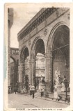 CPI (B2689) ITALIA. FLORENTA, FIRENZE - LA LOGGIA DEL PRIERI DETTA DEL LANZI, CIRCULATA 1929, STAMPILA, TIMBRU, Europa, Printata