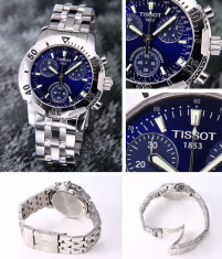 V8 Blue Dial Tissot Ceas T-SPORT T17 1 486 44 foto