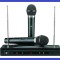 ===SUPER KARAOKE SET=== 2 MICROFOANE WIRELESS &amp;amp; UNITATE RECEPTIE MICROFON FARA FIR RECEIVER + CADOU CABLU JACK