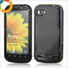 HUSA PROTECTIE SILICON TPU ZTE Grand X V970 U970 GRAND X IN MODEL S LINE BONUS FOLIE PROTECTIE foto