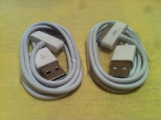 Cablu USB iPhone 2G 3G 3Gs 4 4s iPad iPod si iPod touch. foto