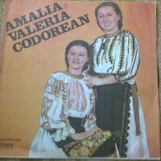 Amalia si Valeria Codorean album disc vinyl lp muzica populara folclor EPE 02805