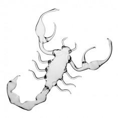 Scorpion din sticla termorezistenta (ZODIAC) foto